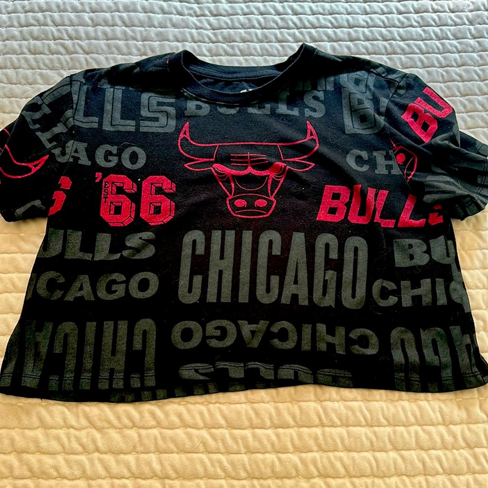 Chicago bulls crop top